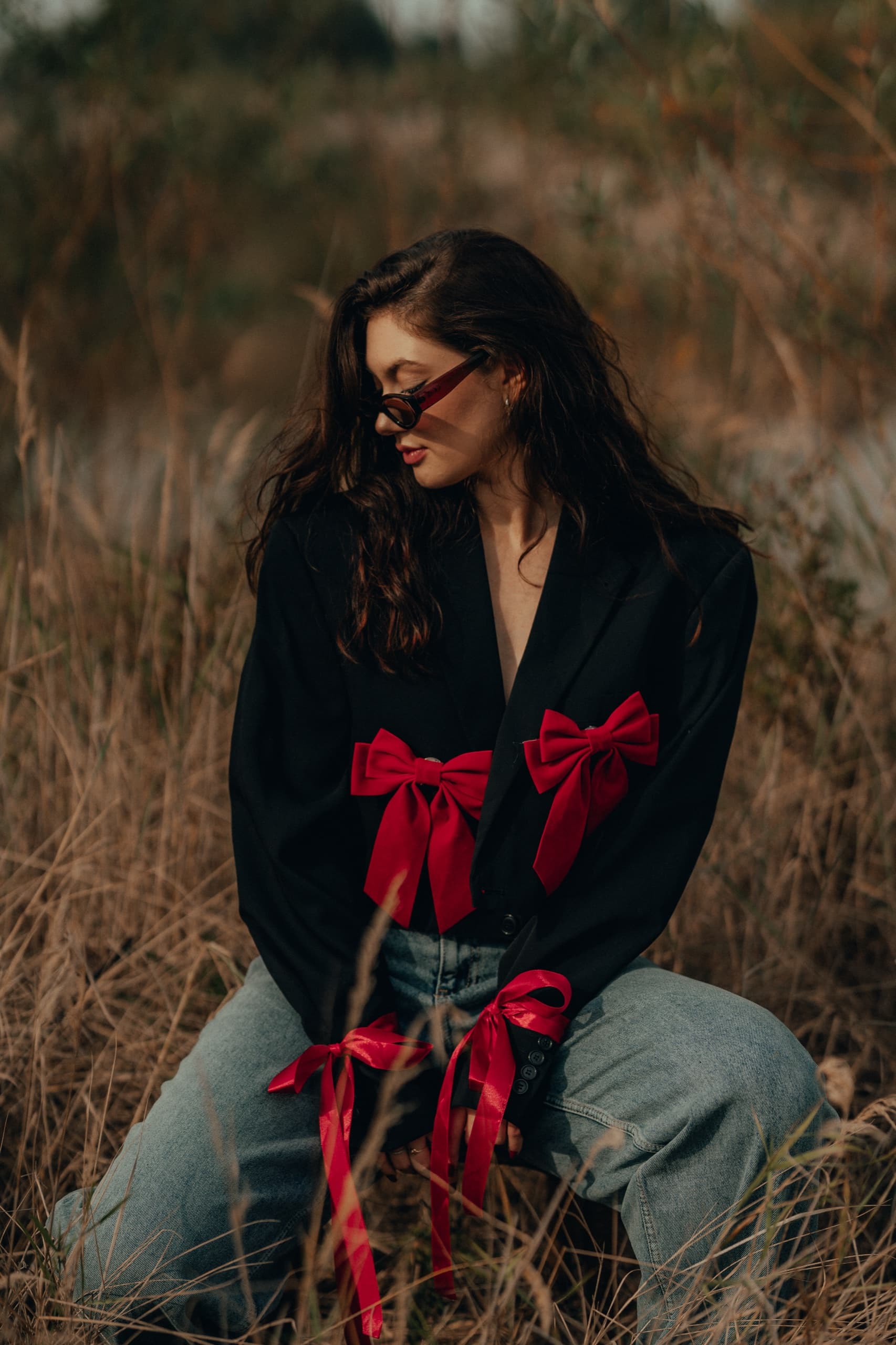 Red bows